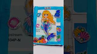 Mermaid mini  journal 🧜‍♀️#mermaid#journaling#underthesea#ocean#minijournal