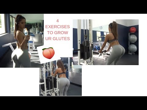 HOW TO GROW UR GLUTES W/ THESE  EXERCISES