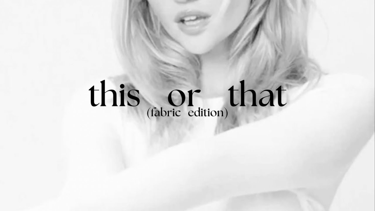 this    or    that (fabric    edition)