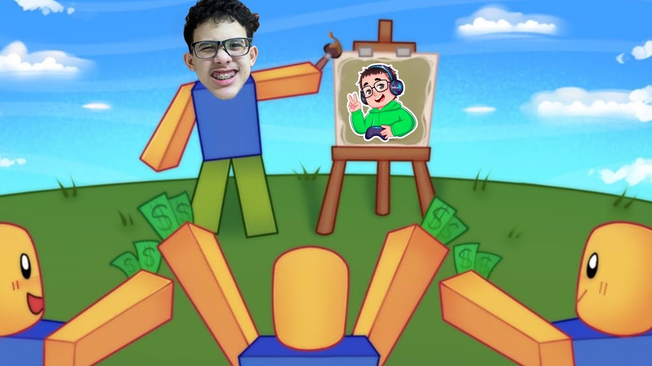 DESAFIO...DESENHANDO NO ROBLOX (Speed Draw)