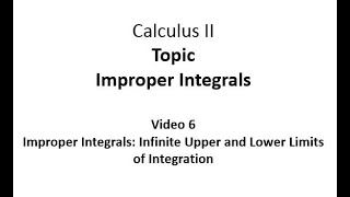 Athlete Statistics Infinite Upper and Lower Limits of Integration
