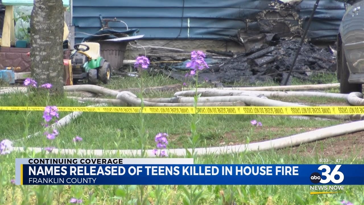 Names of teens killed in house fire released