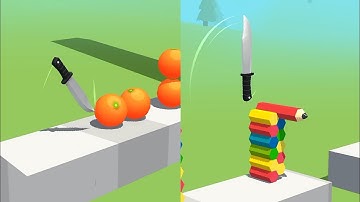 Slice It all Very satisfying relaxing Sound ASMR Game #15 HG90