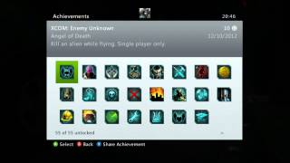 All Xcom enemy unknown achievements!