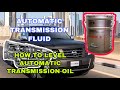 HOW TO CHANGE AUTOMATIC TRANSMISSION FLUID (patrol y62)