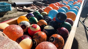 Welcome to Marble Run Live ☆ Handmade wooden rain gutter slope & colorful balls ASMR