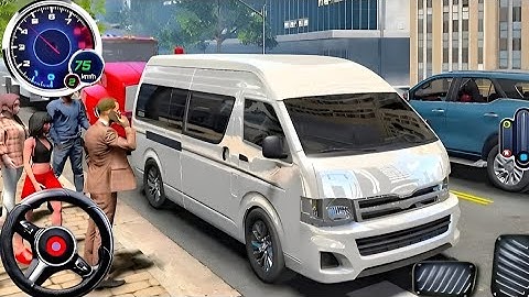 New Van Minibus Driving Games - Minibus Simulator 3D - Bus Game Android Gameplay Part-2