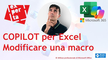 COPILOT PER EXCEL – GUIDA ALL’USO: ⚙️👨‍💻⚙️ Testiamo l’IA comprendere e modificare una macro VBA