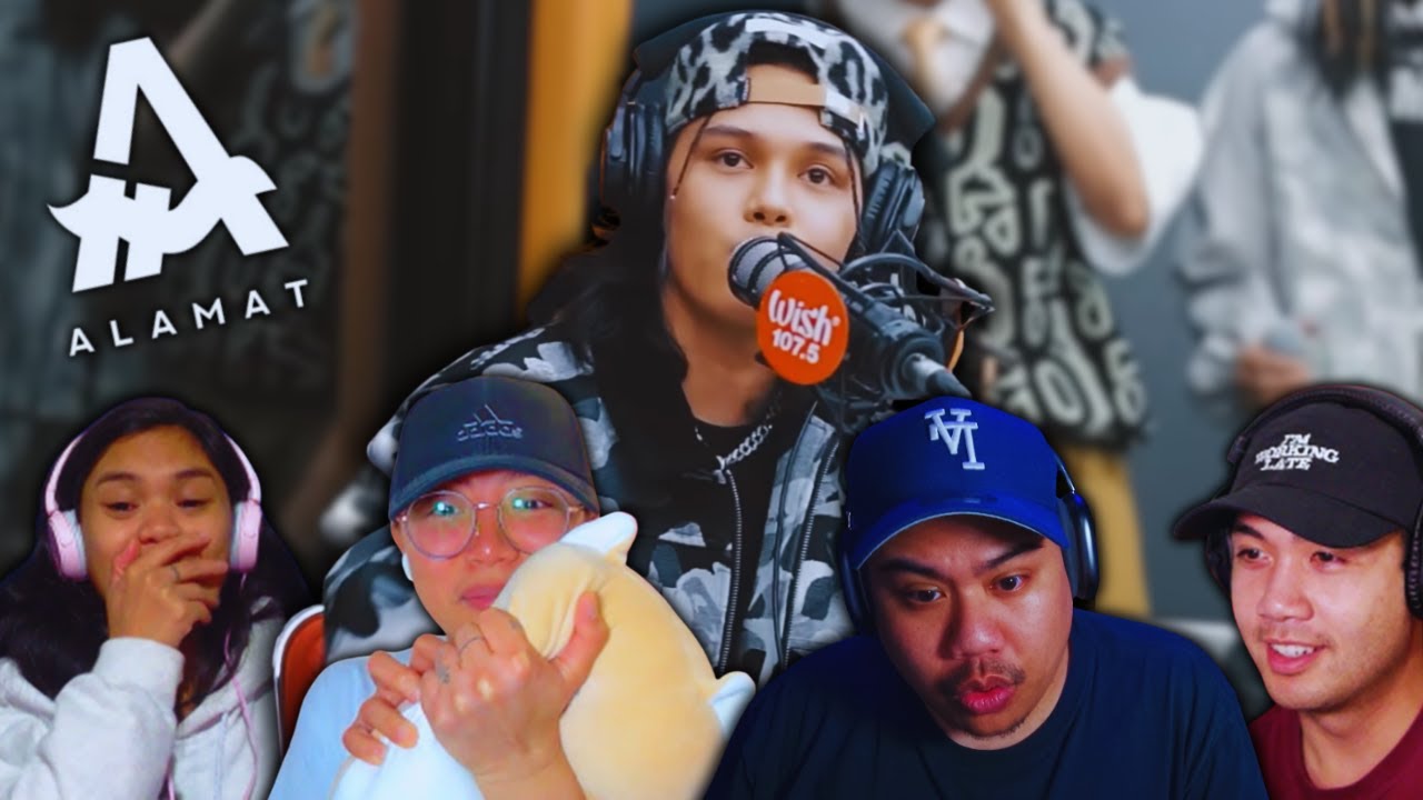 АУРА!! 🔥ALAMAT исполняет «LuzViMinda» ВЖИВУЮ на автобусной станции Wish 107.5!