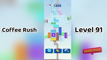 Coffee Rush Level 91  Walkthrough ☕ | Go Answer