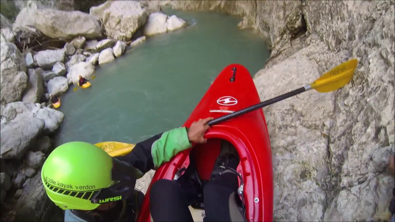 2018 09 05 Paddling the Verdon with Ecole de Kayak du Verdon