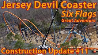 OFFICIAL Jersey Devil Coaster 'Behind the Adventure' Construction Update -  Episode 3 