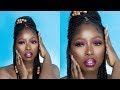 Chit Chat GRWM / I Auditioned For BBNaija 2019 /BROWN SKIN GIRL Makeup Tutorial/ MOODBEAUTY