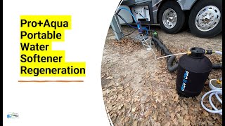 Pro+Aqua Portable Water Softener Regeneration