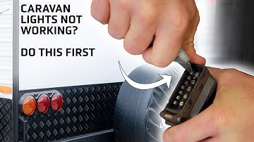 How you can FIX your CARAVAN LIGHTS | 5 Minute Fix