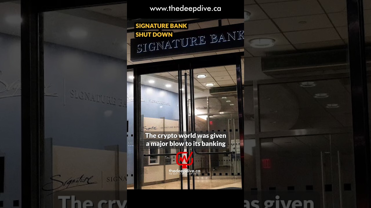 Signature Bank Shut Down - YouTube