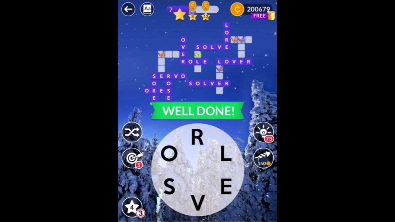 Wordscapes Daily Puzzle December 24, 2023 gameplay Answers Solution