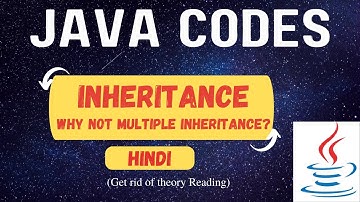 Multiple Inheritance in Java | Inheritance in Java | Java Program | Hinglish