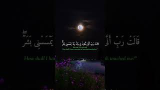 اذ قالت الملائكة يامريم | سعود الشريم | #quran #shorts #islam #islamicvideo [ آل عمران: 45]