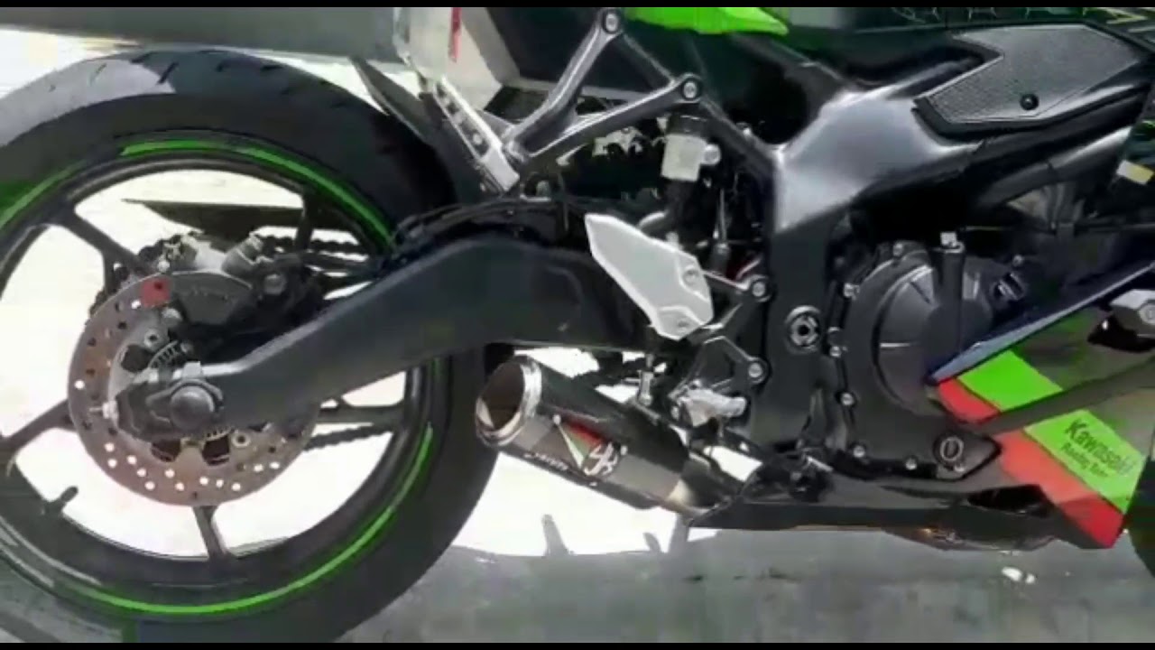 Yakuza ZX25R exhaust sound great YouTube