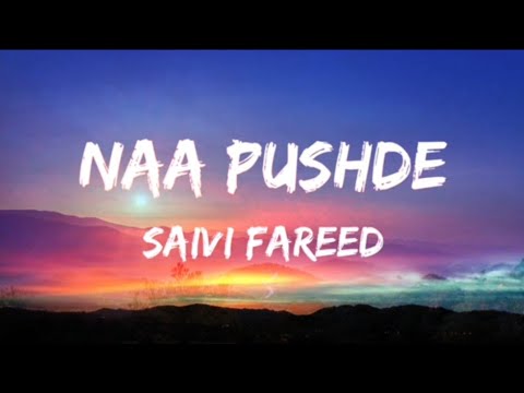 NAA PUSHDE (lyrics) 🎀🌸#songlyrics #music #newsong @FukraInsaan @AvneetKaurOfficials 