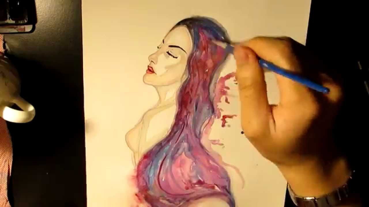 Watercolor freestyle 2