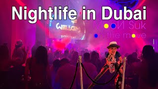 Nightlife in Dubai/Champagnar/Young&Good-looking #party #dance #club #dubai #vlog #travelexperience