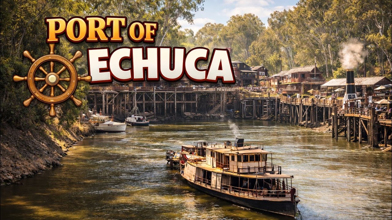 Echuca | A Cinematic Journey Along the Murray River