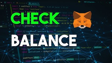 Check Balance of address #1