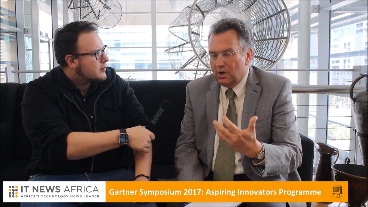 Gartner Symposium 2017: Jeffrey Mann discusses Gartner’s Aspiring innovator Programme