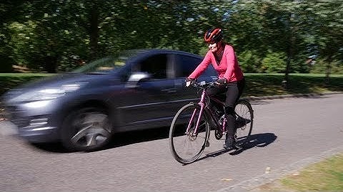 Too Close For Comfort - a cyclist