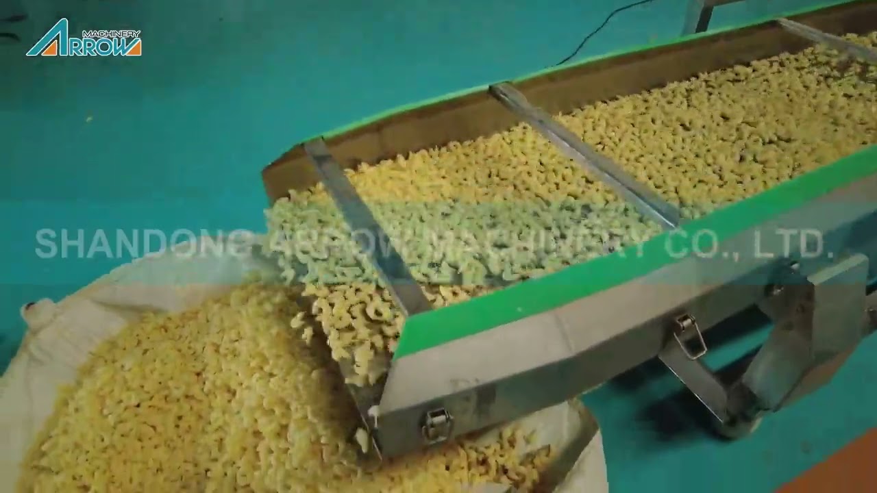 Famous puff snacks machinery Bull horn shape puffs production line