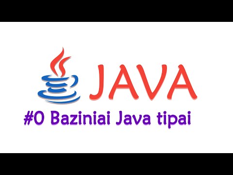 Video: Kokie yra „Java“duomenų tipai?