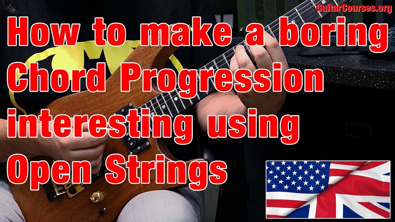 TT23 How to make a boring Chord Progression Interesting using Open ...
