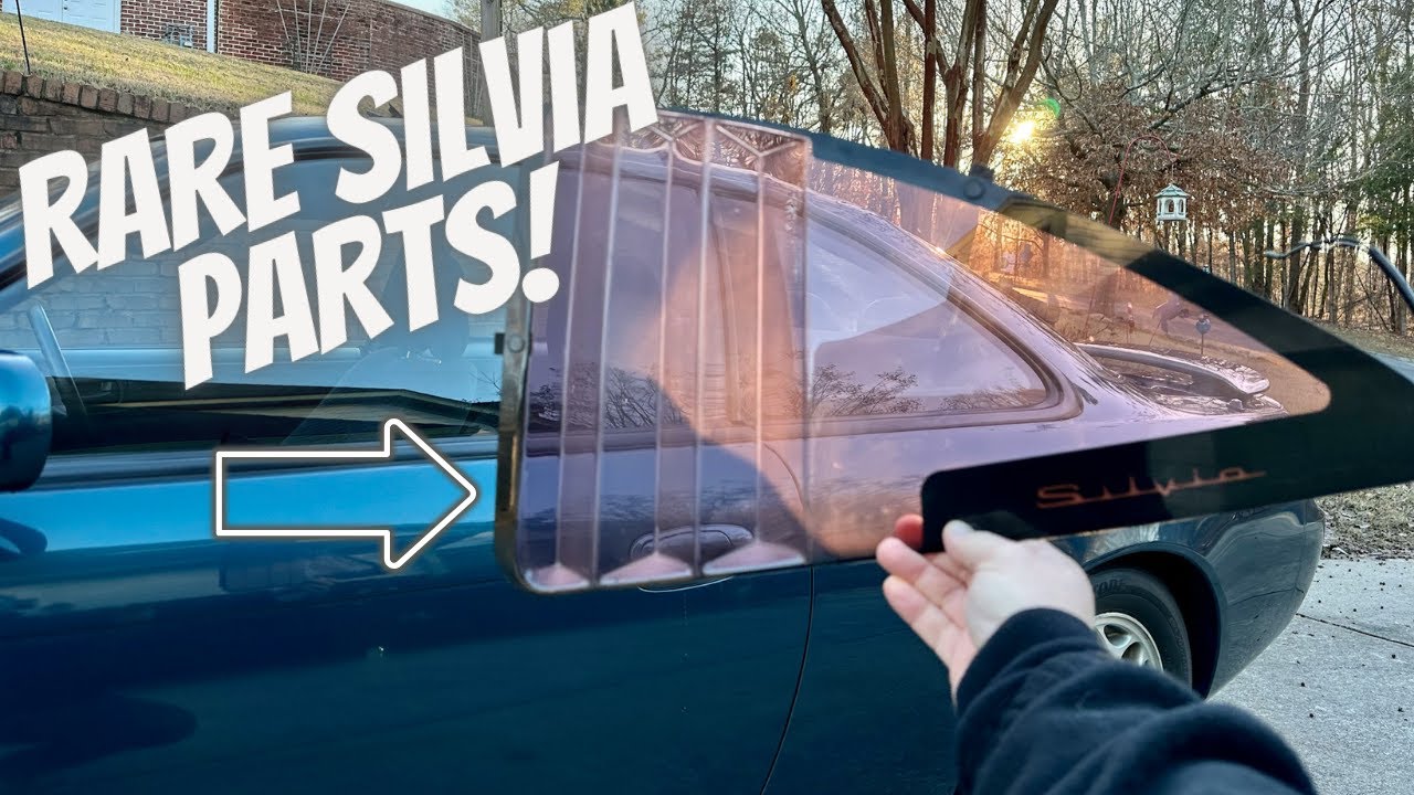 Installing RARE OEM parts on the S14 Silvia | JDM Louvers + More!