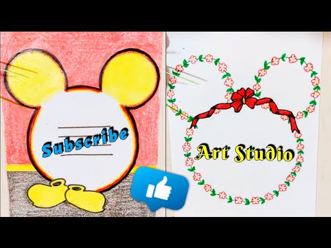 mickey mouse page border