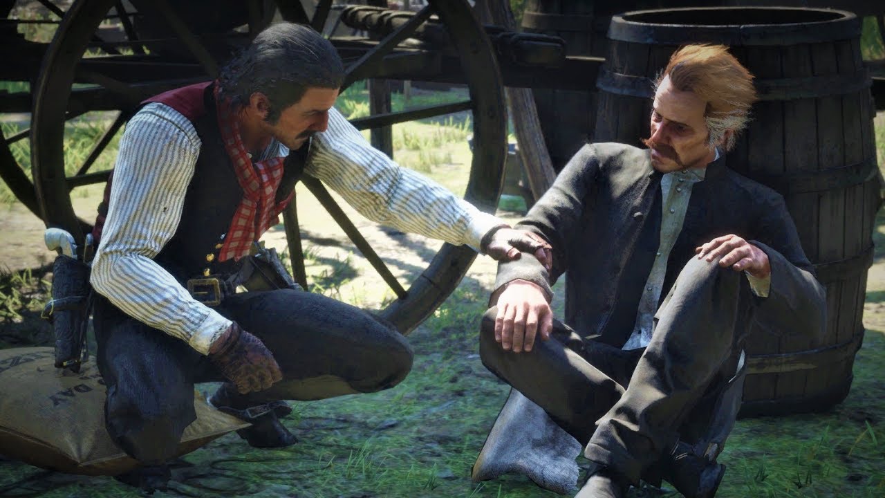 This Is Why Dutch Has A Soft Spot For Reverend Red Dead Redemption 2 this-is-why-dutch-has-a-soft-spot-for-reverend-red-dead-redemption-2