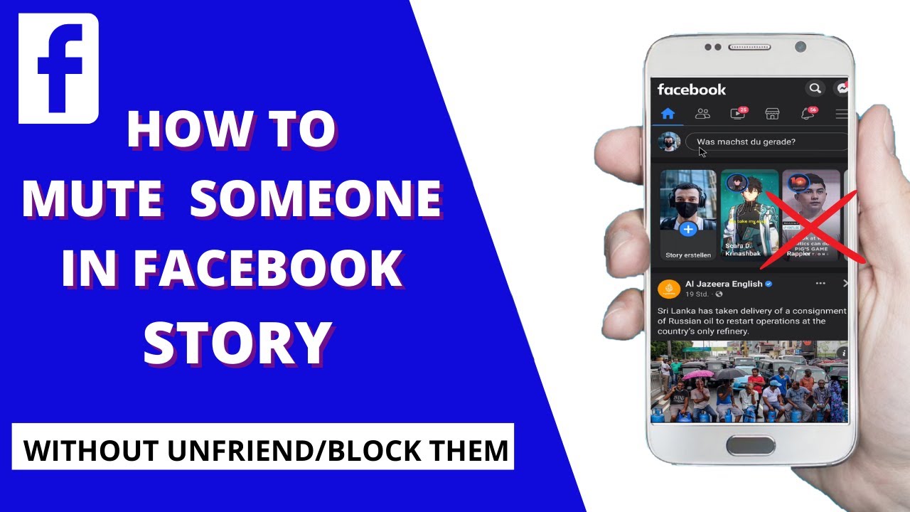 How to Mute Someone in Facebook Story YouTube
