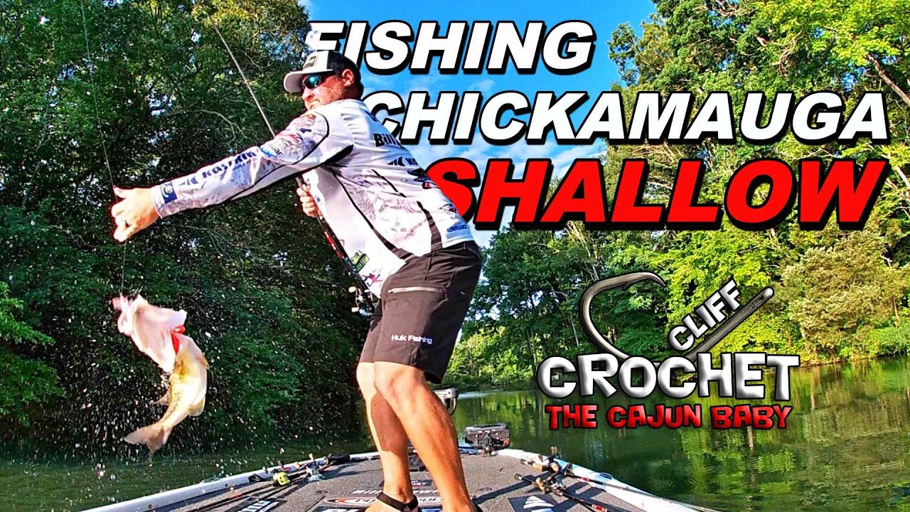 Shallow Grass Wake Bait Fishing Lake Chickamauga YouTube