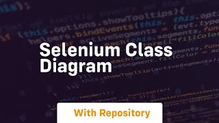 Details selenium class diagram News