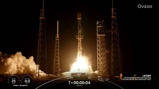 Highlights : SpaceX launch Ovzon-3 Mission