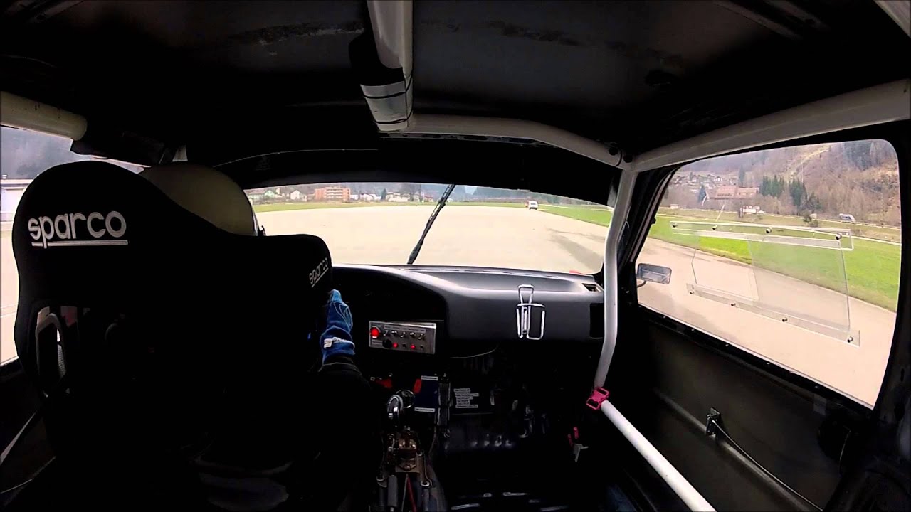 Corinne Pflug, Toyota Corolla Ae92, Slalom Test Tage, 1.4.2016