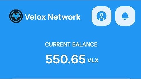 Velox Network mining app withdrawal swib on