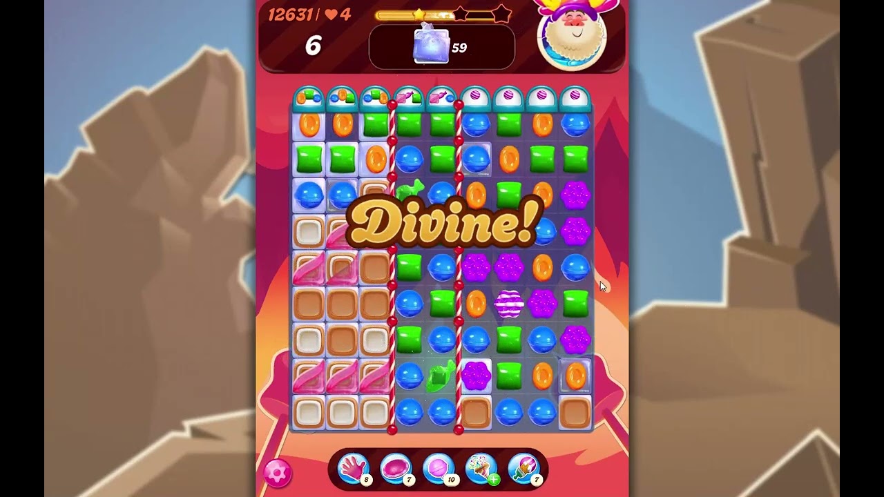 Candy Crush Saga Level 12631 - YouTube