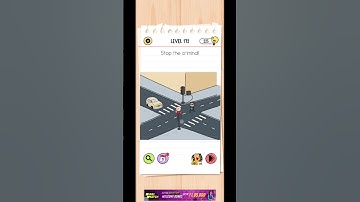 Level 172 // Stop the criminal! Brain test// #games #canyousolvethisbrainout #braintest