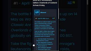 Blizzard Just BACKTRACKED on TBC Release Date #Shorts