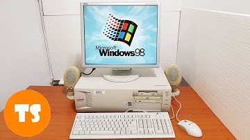 ⭐Retro PC: Pentium 266MHz COMPAQ Deskpro EP6266. Loading Windows 98⭐