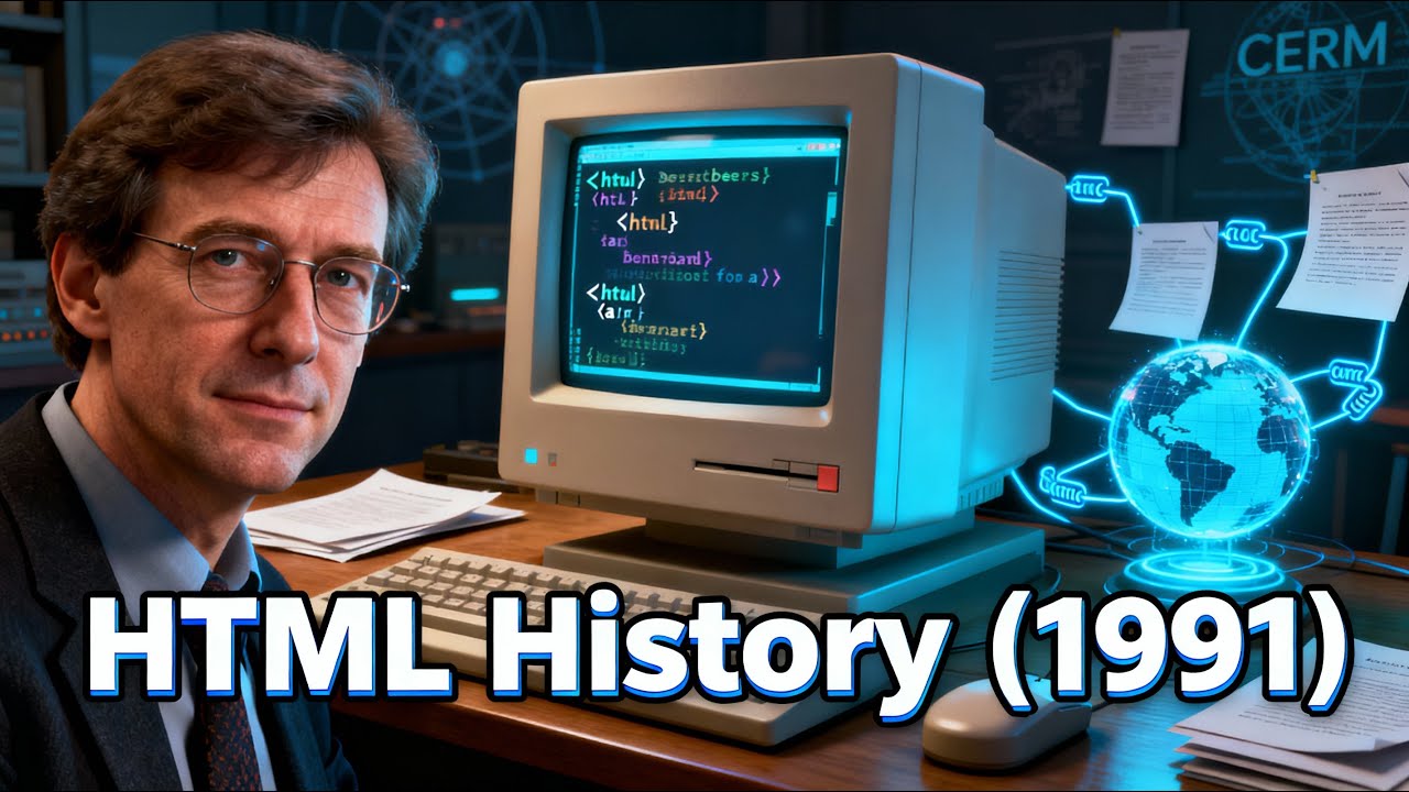 HTML History Explained in Hindi: From HTML 1.0 to Modern HTML 5.3 (Web ...