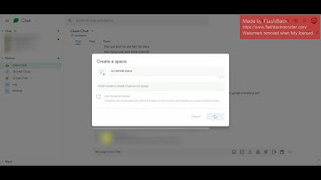 How To Delete a space in google chat