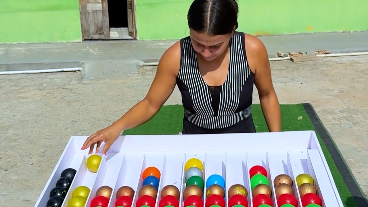Grande desafio das bolinhas coloridas.